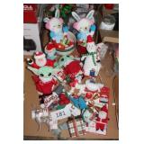 Christmas ornaments/gift tags/plush toys