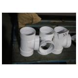 3pc pvc pipe end