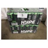 2 ctn hype energy drink