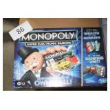 monopoly super electronic banking board game