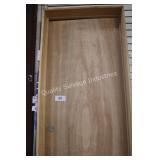 wooden door w frame