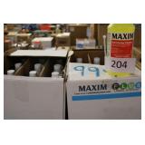 2 cases maxim germicidal cleaners