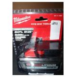 milwaukee 18v battery (display)