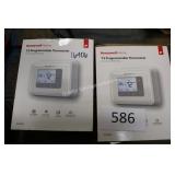 2-honeywell thermostats