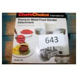 chefchoice premium metal food grinder