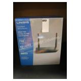 linksys dual vand wifi 4 router (display)