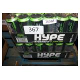 2-24pk hype energy drink