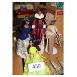 4ct vintage barbies