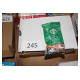 18ct starbucks decaf coffee packs 1/24