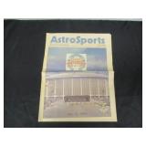 1986 Astrosports "Inside the Astrodome" Newspaper