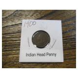 1900 Indian Head Penny