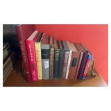 Vintage books - variety & 2 bookends