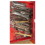 Lot of assorted craftsman wrenches and bico