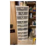 Storage organizer 32.5in by 13in (with contents)
