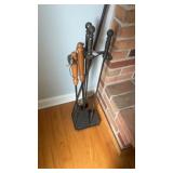 Lot of fireplace tools