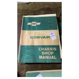 1965 Corvair shop manual, lot of 2