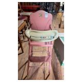Vintage Amsco Pink Doll E Highchair