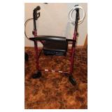 Junior Rollator W/ Loop Brakes person ï¿½Soft seat