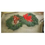 2 wreaths