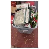 Tote of Christmas items