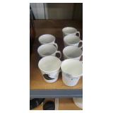 7 Corning mugs