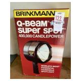 Brinkman Q Beam Super Spot Light Hand Held.