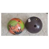 2 bowling balls