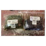 2 bags of Power Hawgs fishing bait