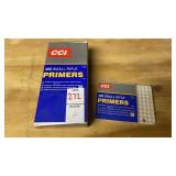 CCI - 400 small rifle primers  7 full sleeves & 1