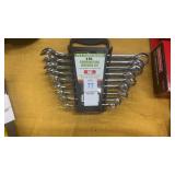 9pc combination wrench set SAE