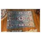 3.5 Ft x 2.5 Ft Floral Area Rug