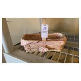 Longaberger 2000 Horizon of Hope basket, liner,