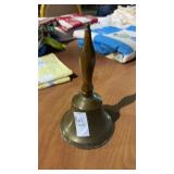 Vintage Brass School Bell