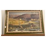 Original Van Clemenson painting on