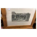 E.Forbes Engraving 1876 Plate 12 24in x 29in