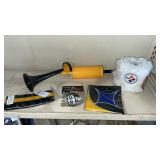 Steelers Pump Horn, Headband, Antenna Topper, etc