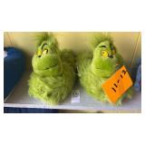 Grinch Slippers Size 11-12