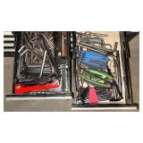 Allen Wrenches 2 drawer lots