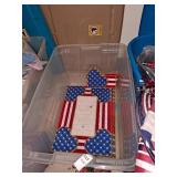 Handmade plastic canvas  patriotic