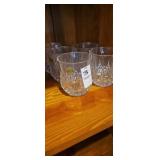 5 lead crystal glasses