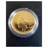 2019 1oz . 999 Gold Liberty Eagle $100 coin