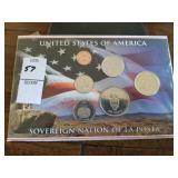 US mint UNC Sovereign Nation of La Posta Coin set