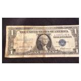 1957 silver certificate one dollar bill