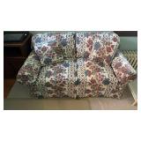 Small floral love seat