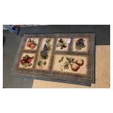 Set of 2 Fruit Carpets