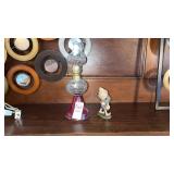 Mini Oil Lamp and Figurine