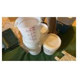 Lot of 5 Wine Fermentation Buckets