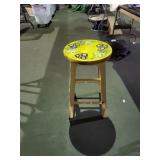 Wooden stool 23in. Tall