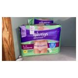 Adult diapers, size L