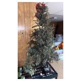 2 & 4 foot faux Christmas trees